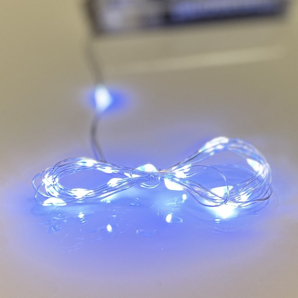 Fio de fada 20 leds Branco Frio 