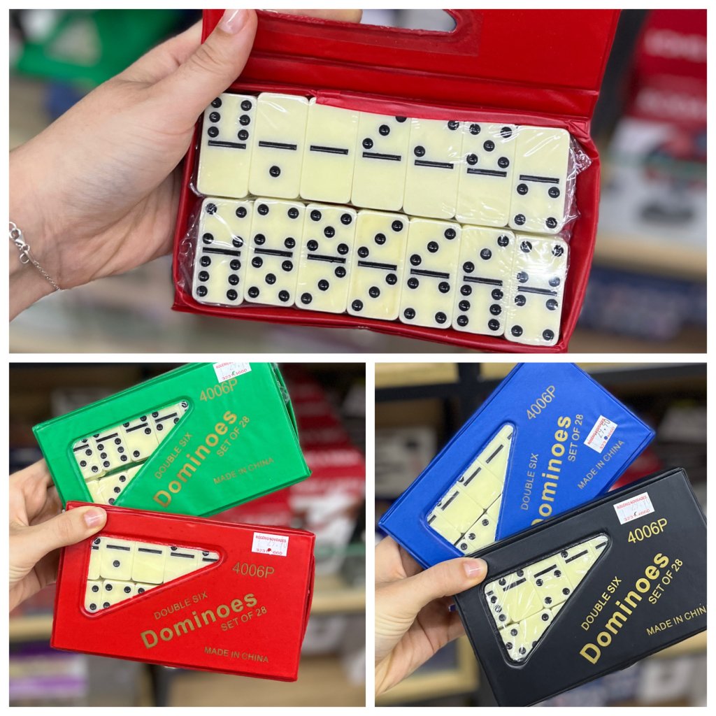 Jogo dominó 28 peças 