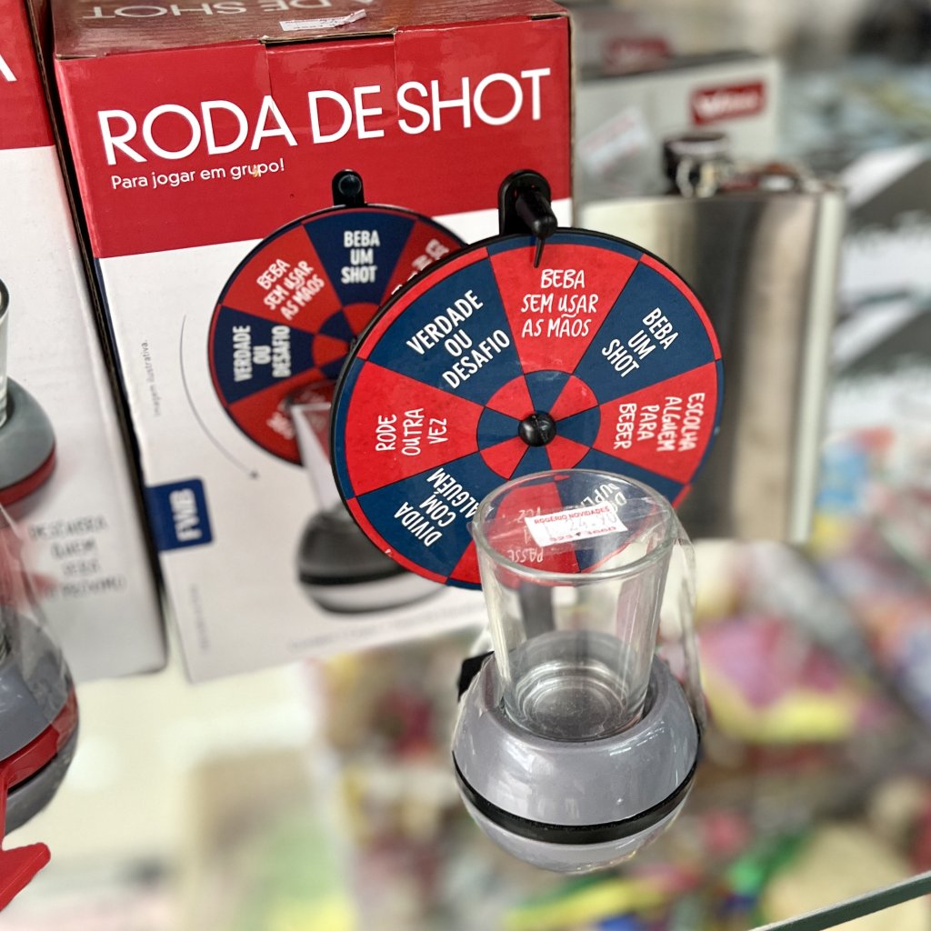 Jogo roda de shot 