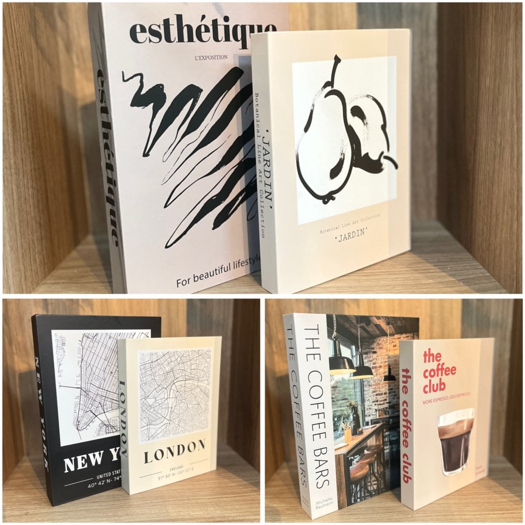 Kit caixa livro com 2 peças - Urbano 
