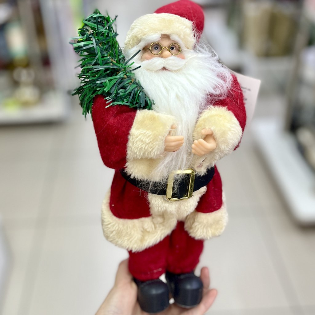 Papai Noel tradicional 30CM 