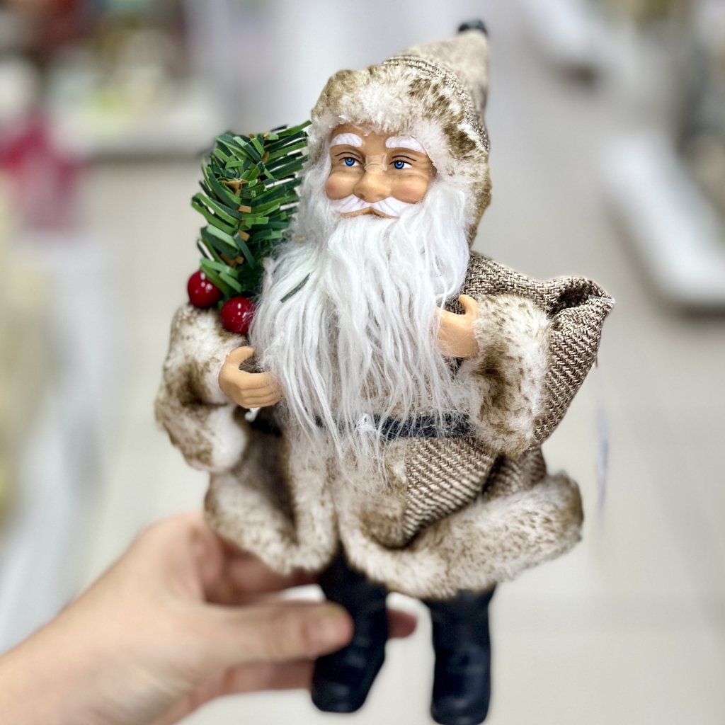 Papai Noel Rústico 25CM 