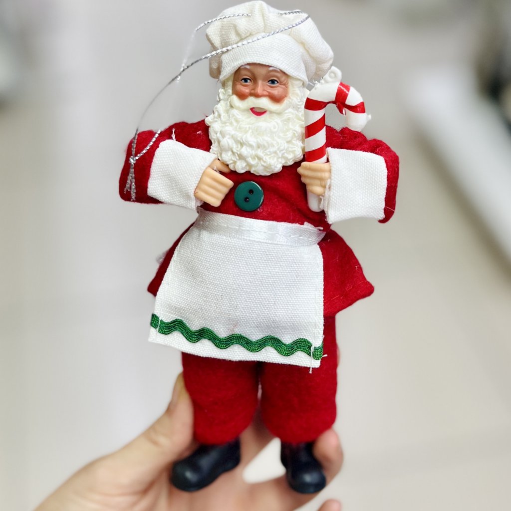 Papai Noel mestre cuca 18cm 