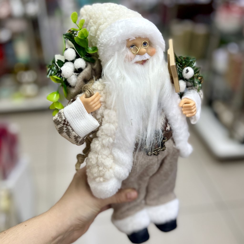 Papai Noel rústico 30CM 