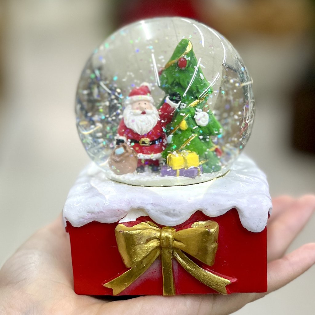 Globo de neve musical 12cm x 8cm 