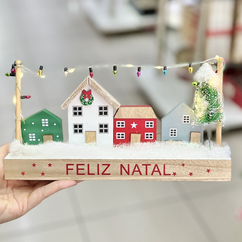 Vila natalina com Led 
