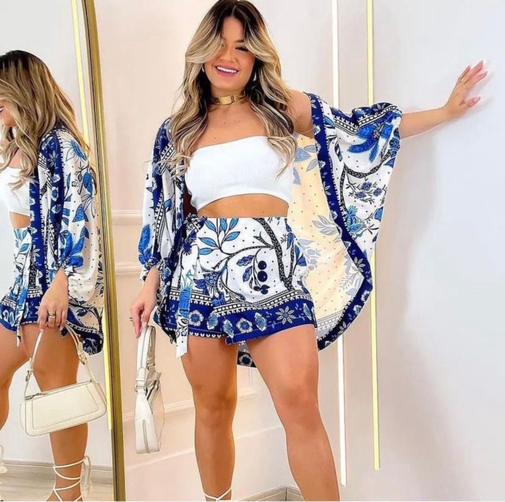 Conjunto Kimono 