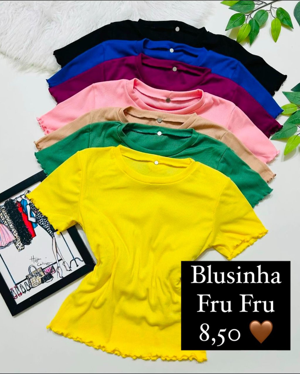 Blusinha Fru Fru 