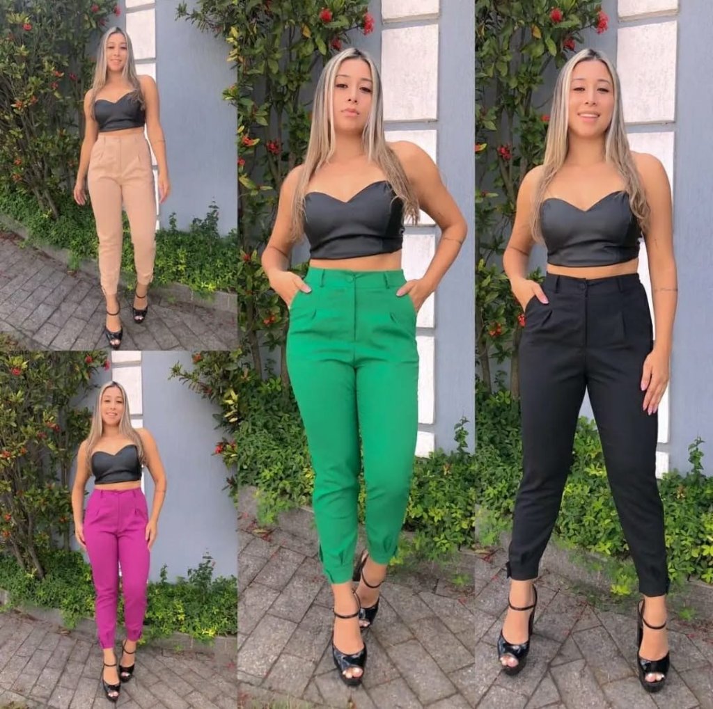 Calça Cenoura 
