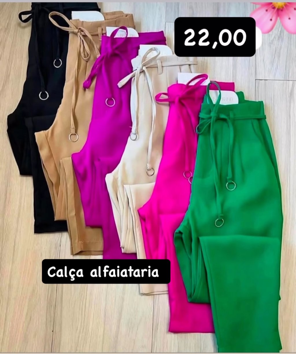 Calça Argola Alfaiataria 