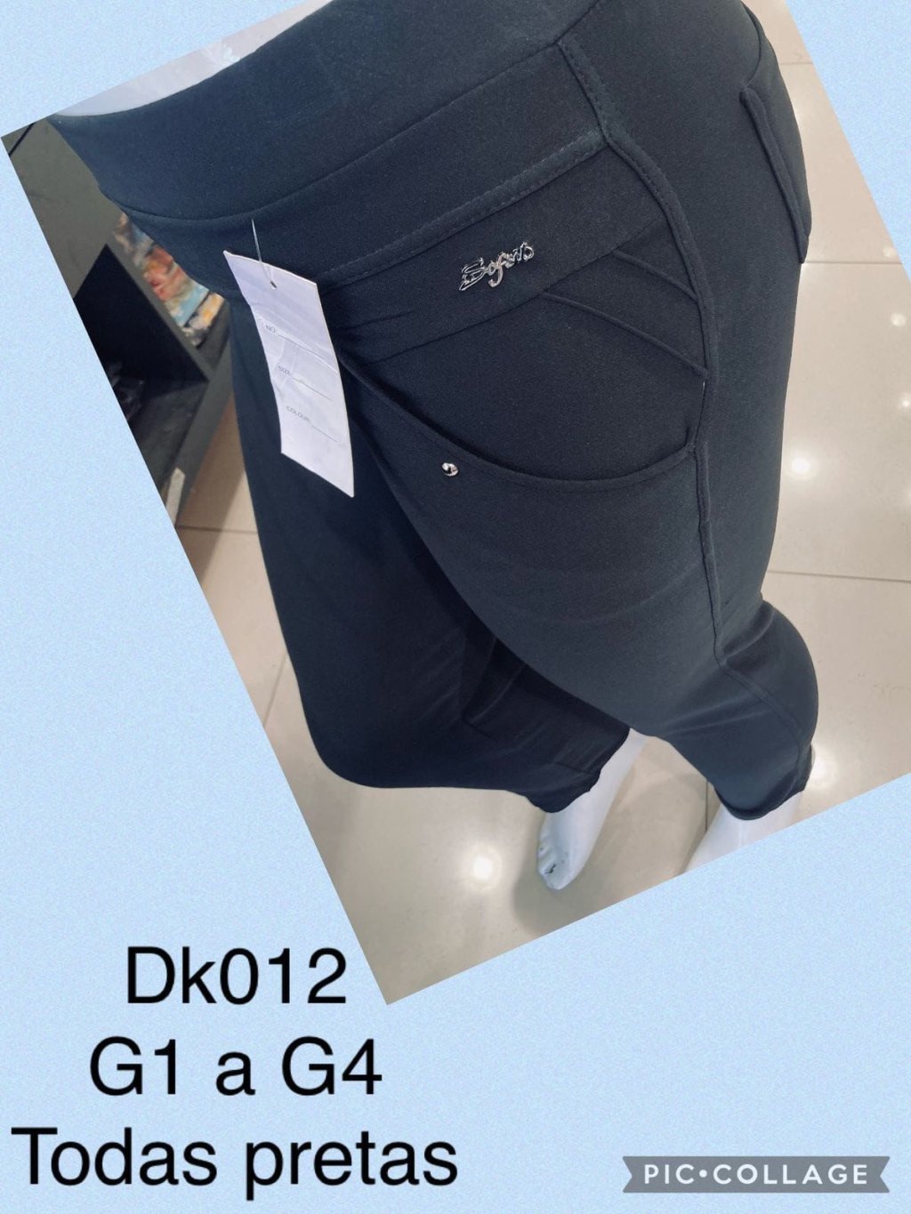 Calça Imp. Plus Size - Mod 2 - 24 peças