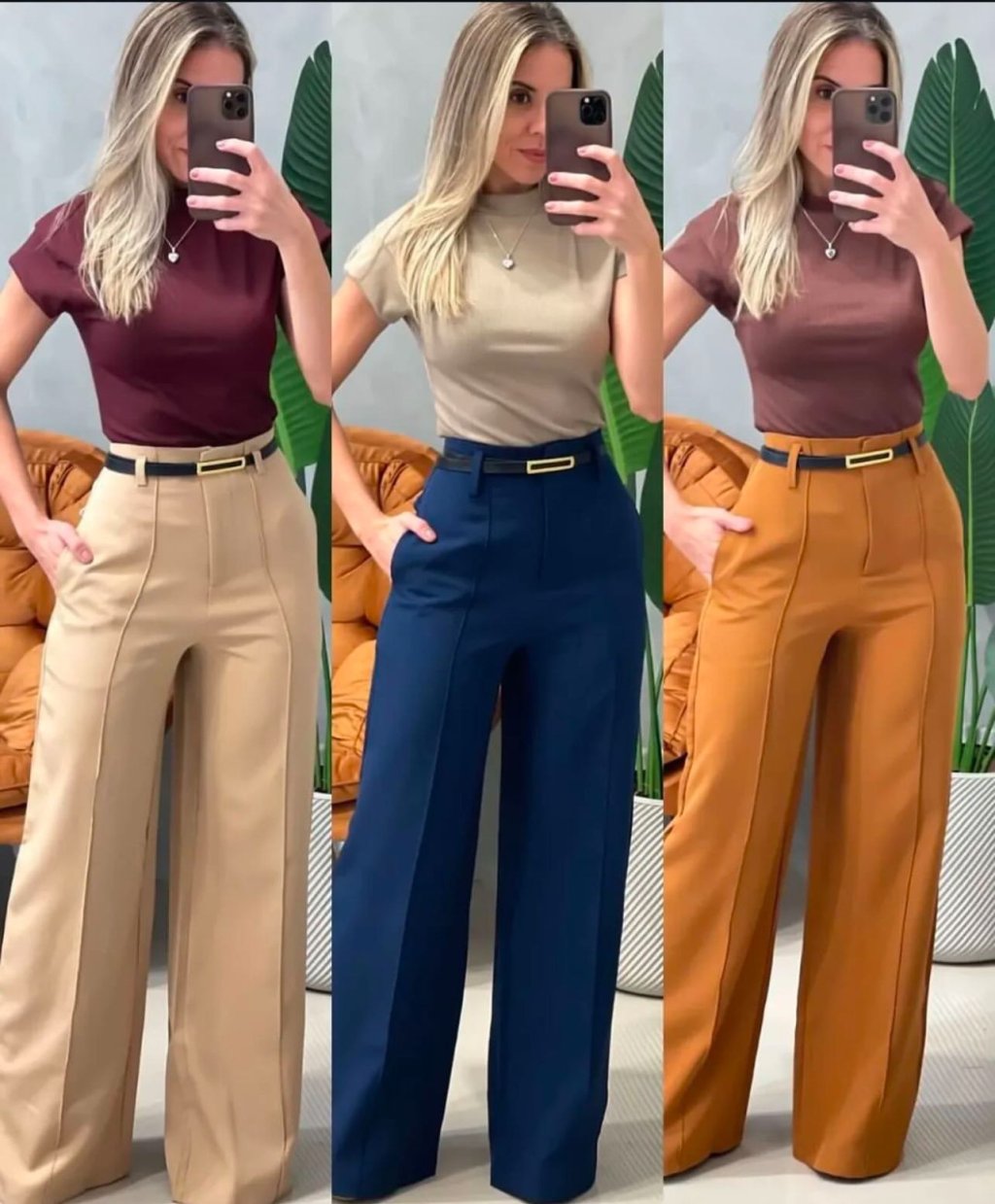 Pantalona Isa • Sem cinto 