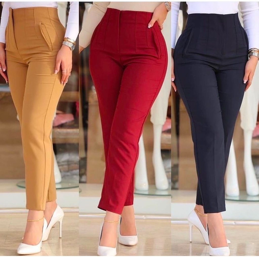 Calça Zara Bolso Fake