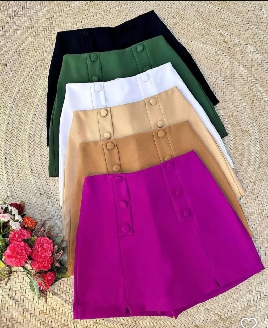 Shorts Saia Alfaiataria
