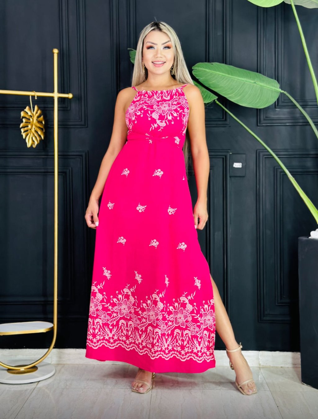 Vestido longo Marcela 