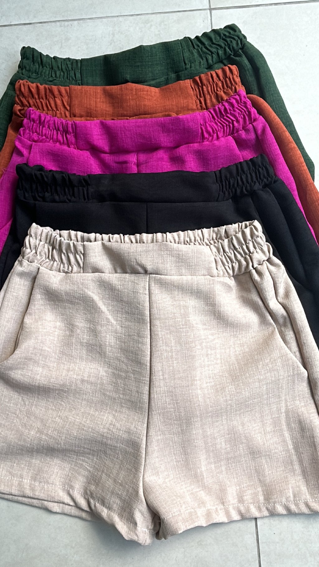 Shorts linho 