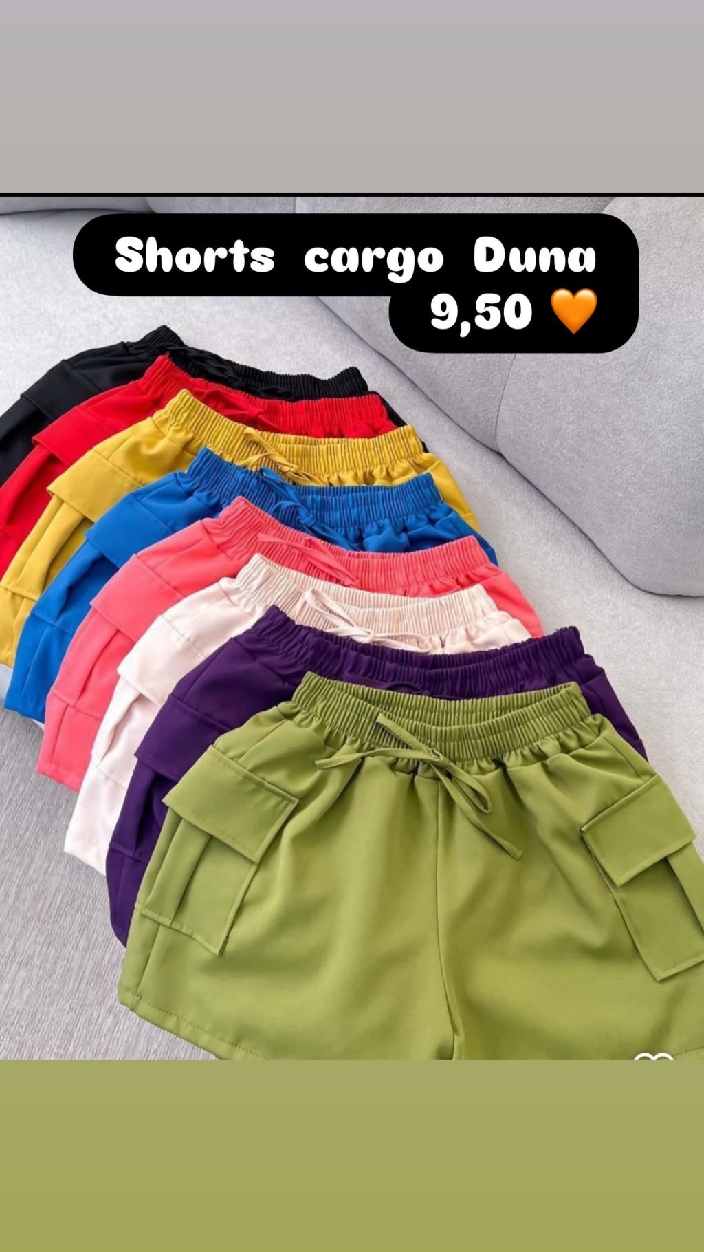 Shorts cargo DUNA 