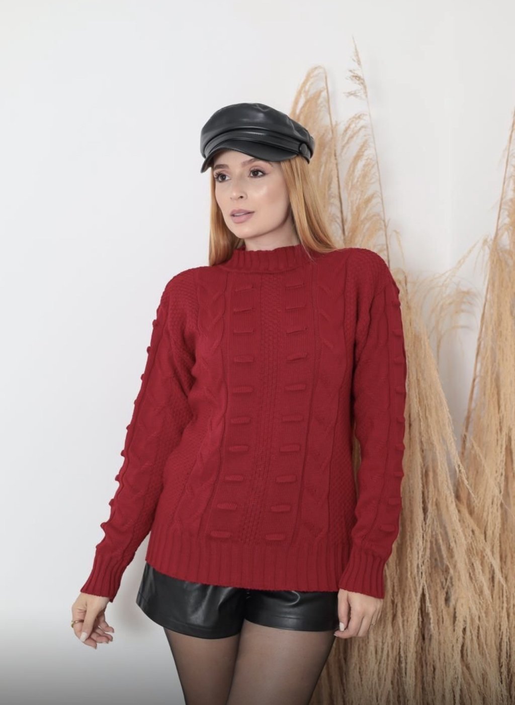 Blusa Tricô Modelo Cintia 