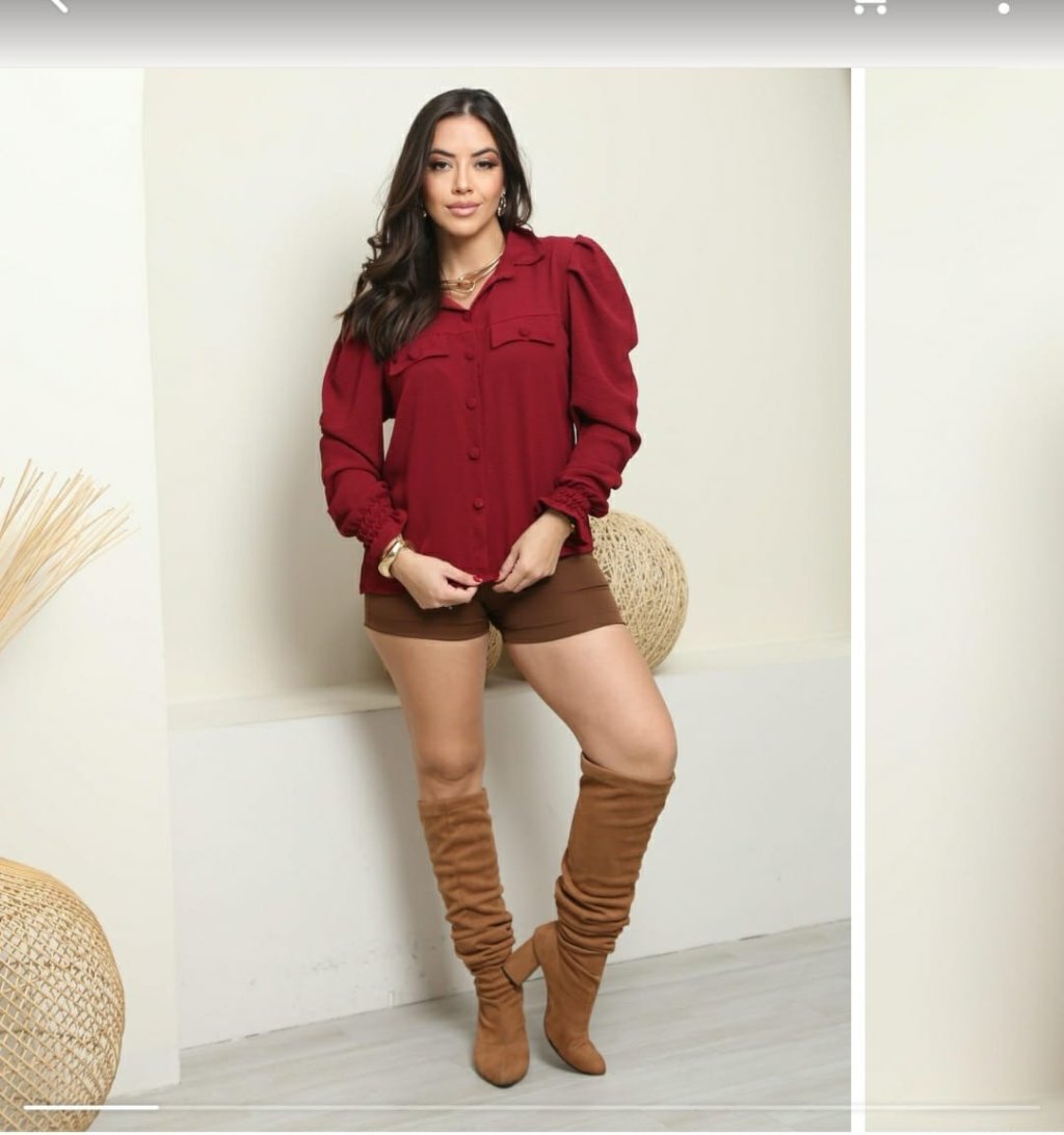 Camisa Manga Princesa 