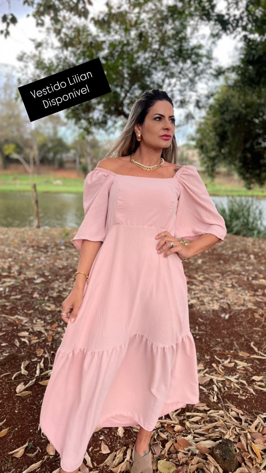 Vestido Longo Lilian 