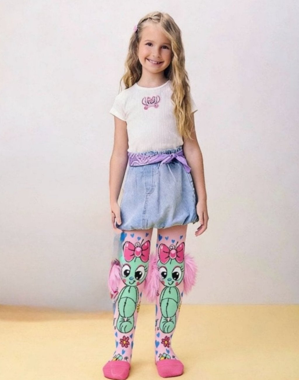 Meia Calça 3D Infantil • 12 peças 