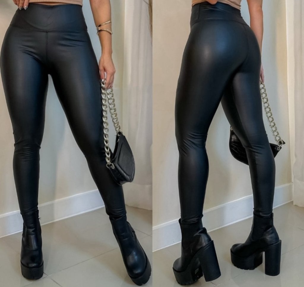 Calça Couro Importada - 12 peças