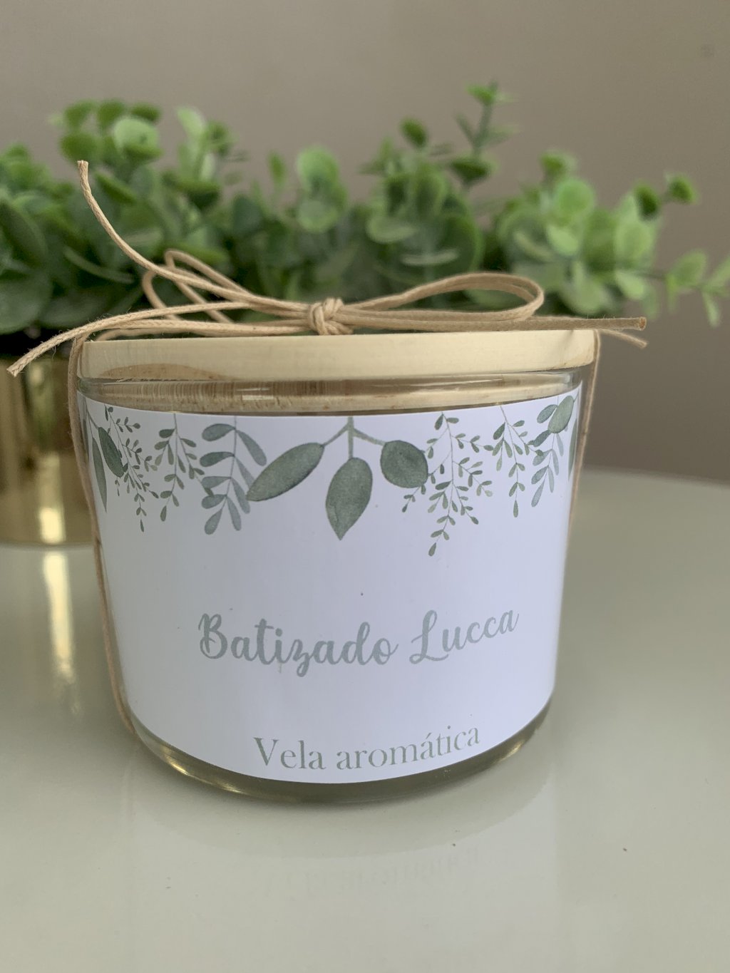 Vela aromática (pedido mínimo 10un)