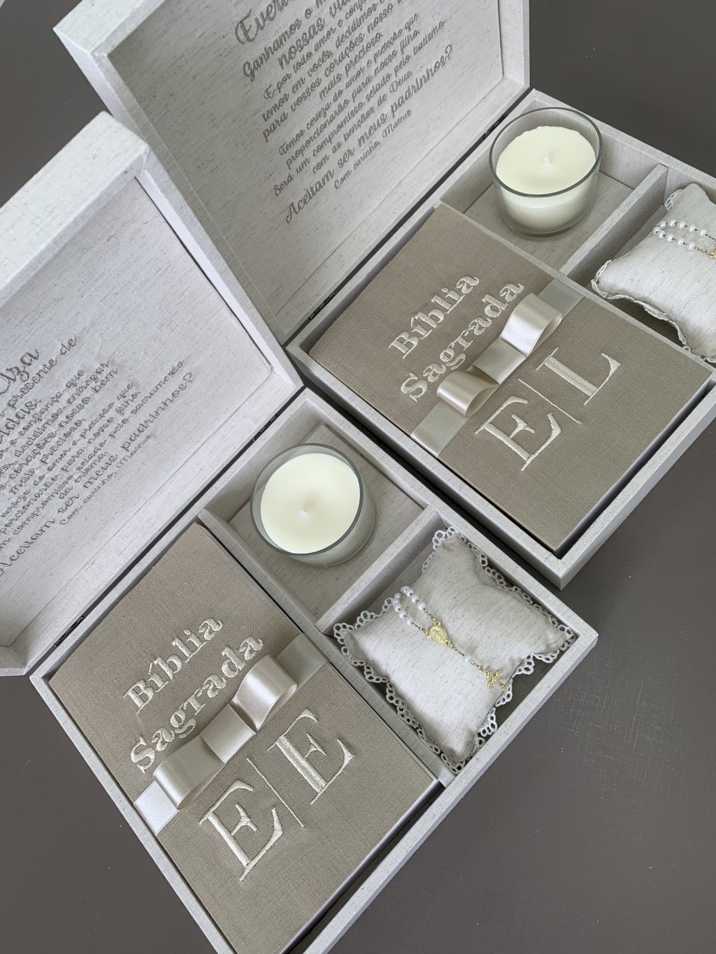 Convite de padrinhos Bíblia 