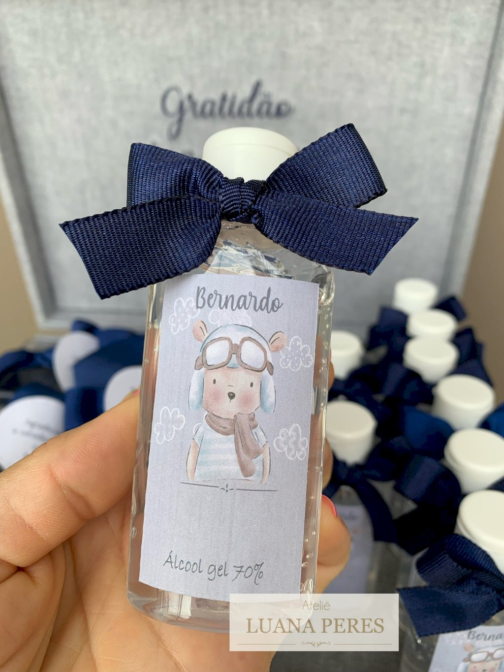 Álcool gel personalizado 60ml