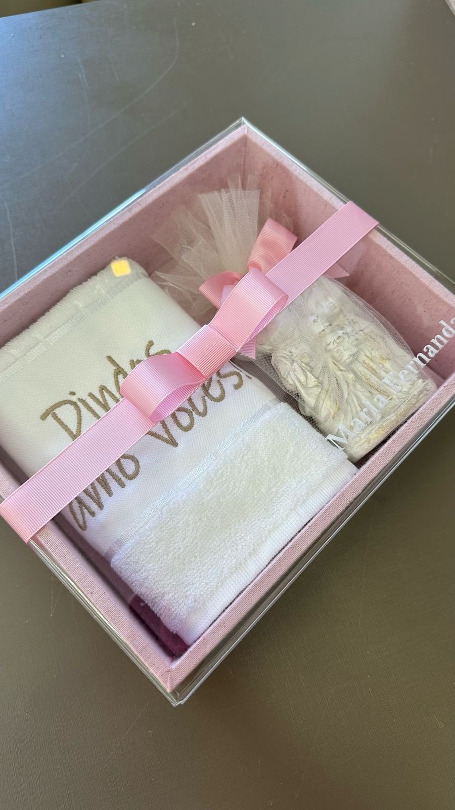 Convite de Padrinhos tampa acrílico 