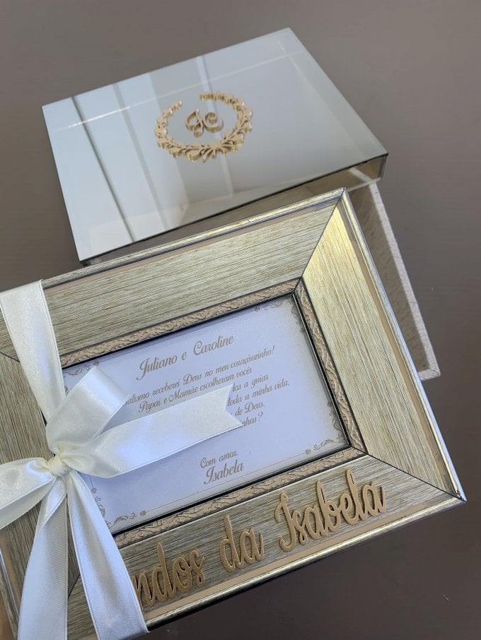 Convite personalizado de Padrinhos 