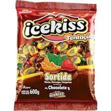 BALA ICE KISS TENTAÇÃO SORTIDA 500GR
