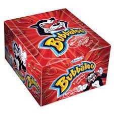 CHICLETE BUBBALOO MORANGO 300GR