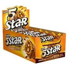 CHOCOLATE 5 STAR 40GR CX 18X1