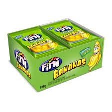 BALA FINI BANANAS 15GR CX 12X1