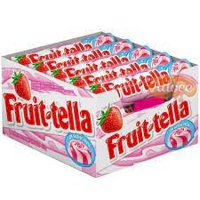 BALA FRUITTELLA DURA MORANGO 41GR CX 15X1