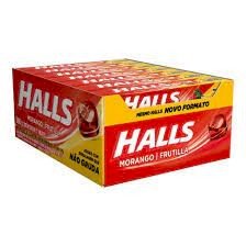 HALLS MORANGO CX 21X1