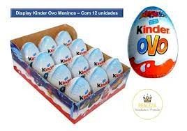 CHOCOLATE KINDER OVO MENINOS CX 12X1