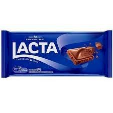 BARRA CHOCOLATE LACTA AO LEITE 80G