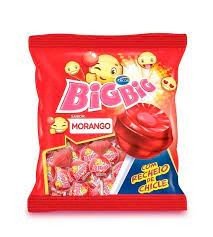 PIRULITO BIG BIG MORANGO 500G