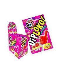 PIRULITO DIPILOKO EXPLODE MORANGO 11G CX 15X1