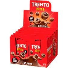 CHOCOLATE TRENTO BITES AO LEITE 40G CX 12X1