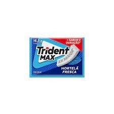 TRIDENT MAX HORTELÃ  16,5G CX 14X1