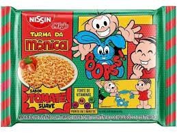 NISSIN MIOJO TURMA DA MONICA TOMATE  85G 