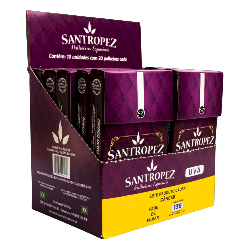 CIG DE PALHA SANTROPEZ UVA 