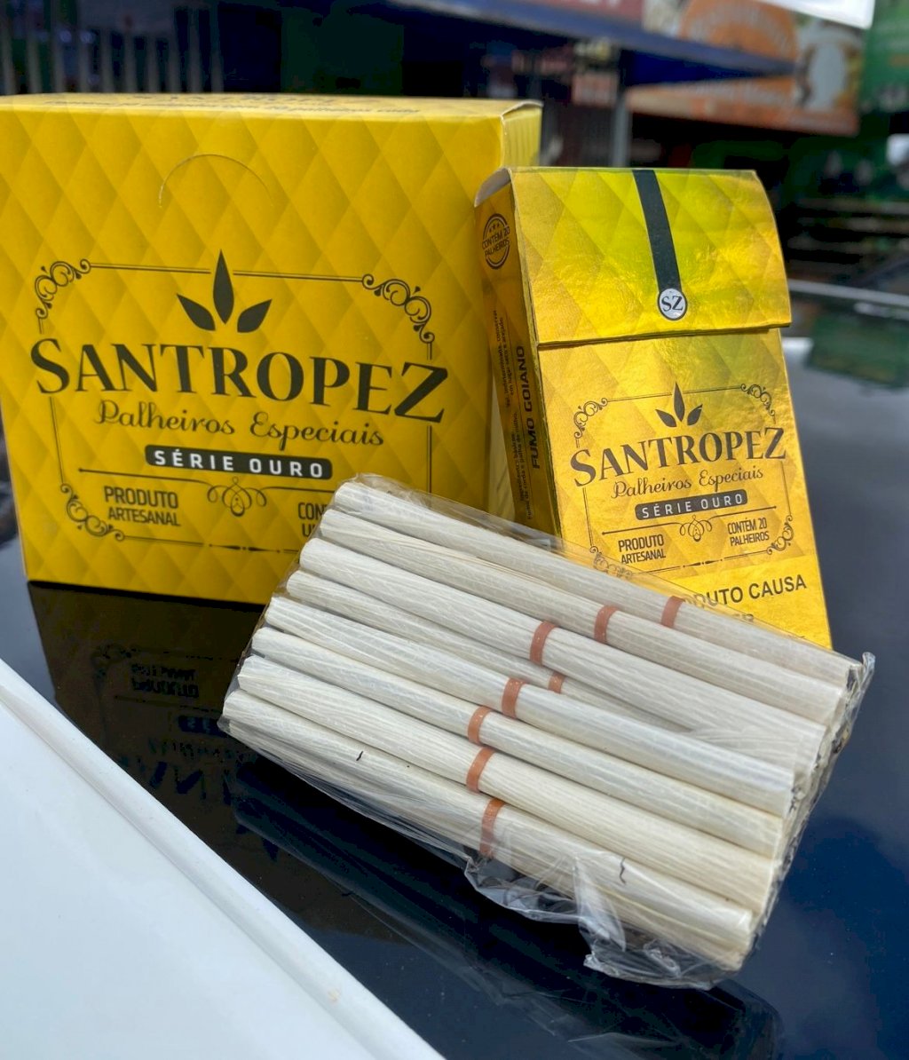 CIG DE PALHA SANTROPEZ SERIE OURO 