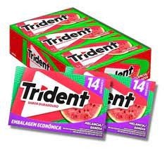 TRIDENT 14S MELANCIA  25,2G CX 12X1