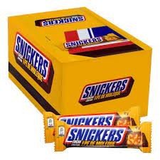 CHOCOLATE SNICKERS PE DE MOLEQUE 52,7G CX 20X1