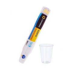 COPO DESCARTÁVEL TRANSPARENTE 200ML - COPOBRAS 1x100