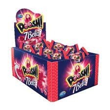 CHICLETE POOSH 7 BELO CX 40X1